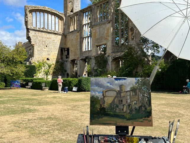 NO Boundaries Pochade