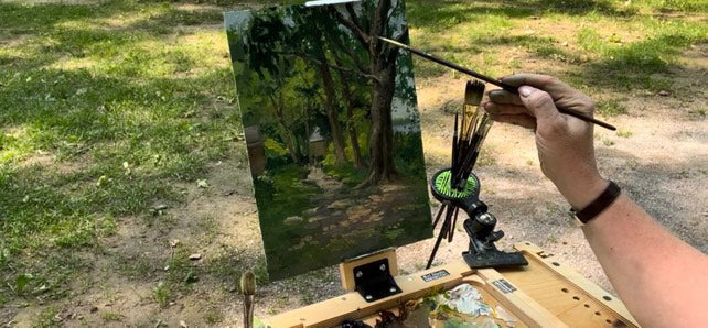 NO Boundaries Pochade