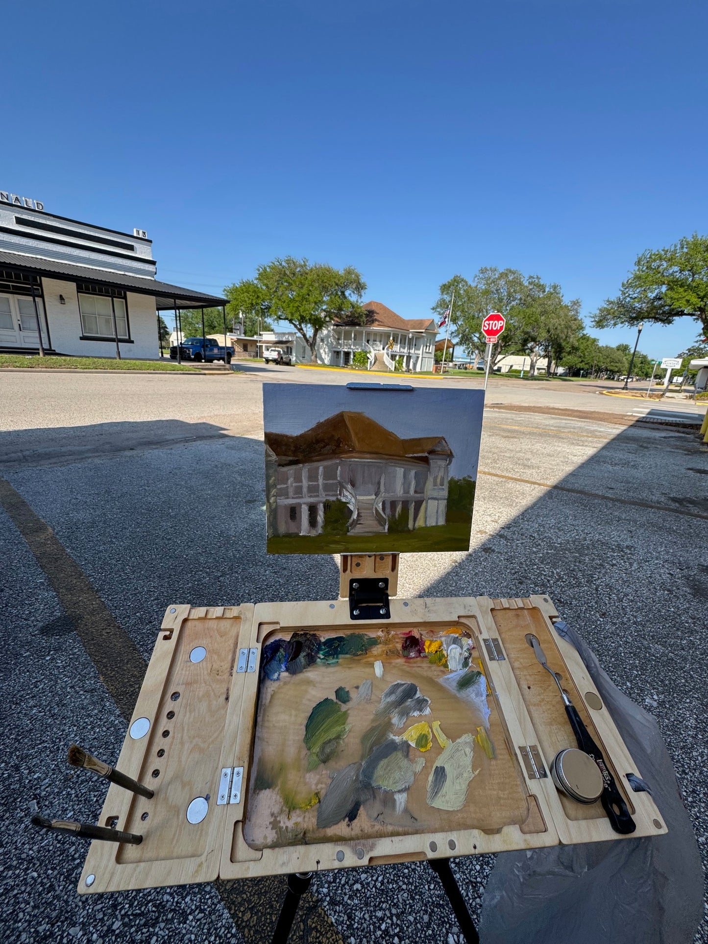 NO Boundaries Pochade