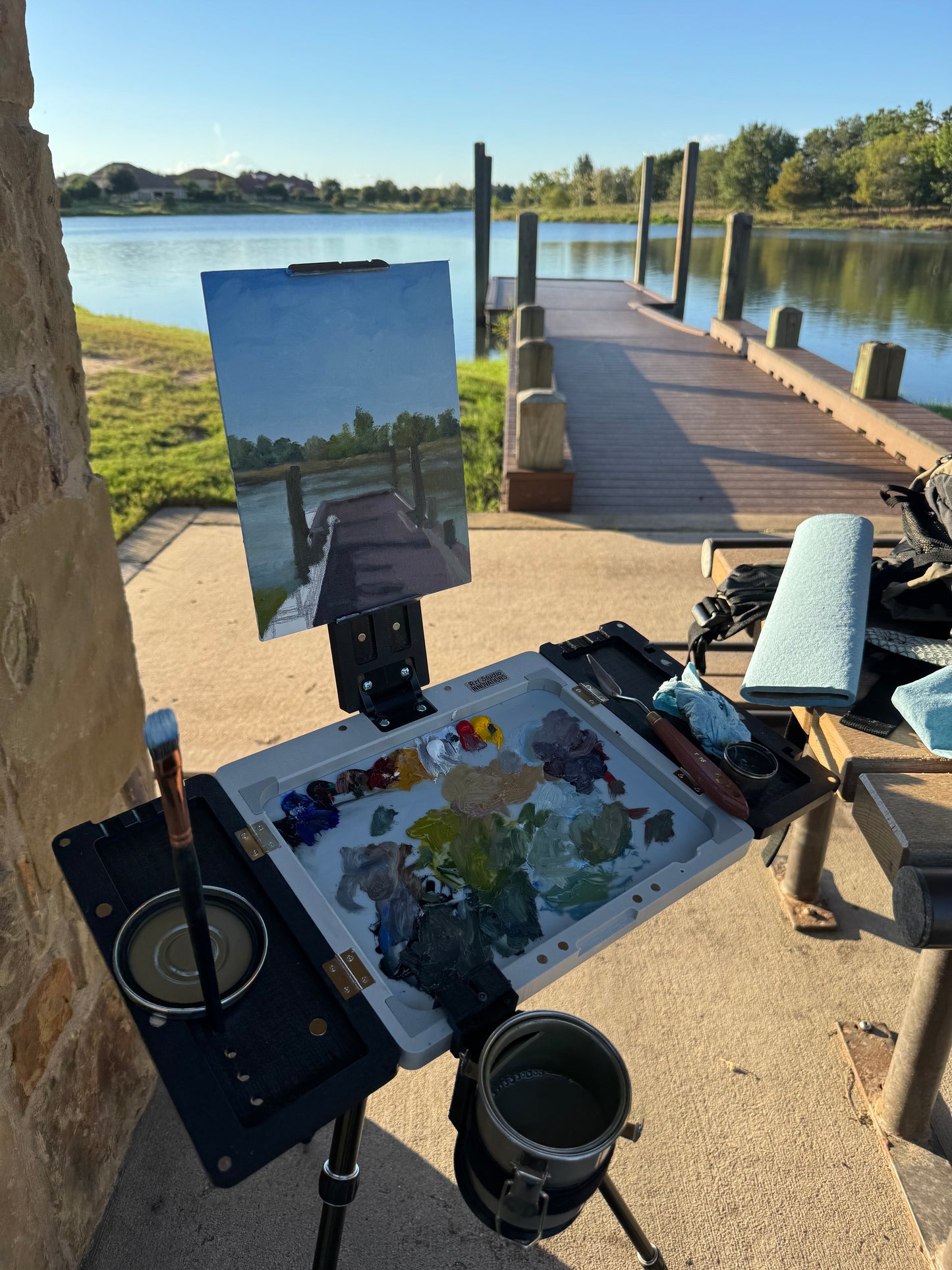 NO Boundaries Pochade